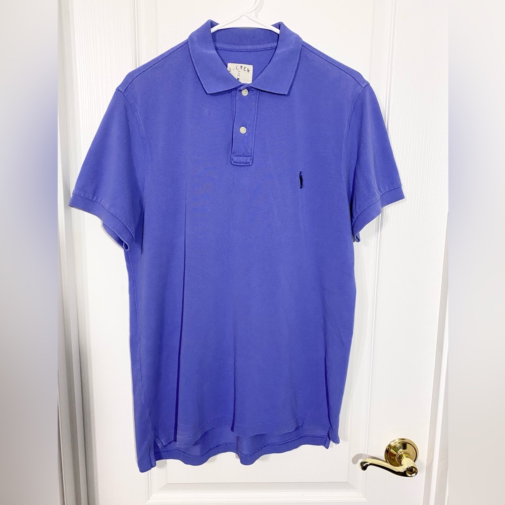 J.Crew Vintage Polo Shirt Light Blue Men’s Medium
